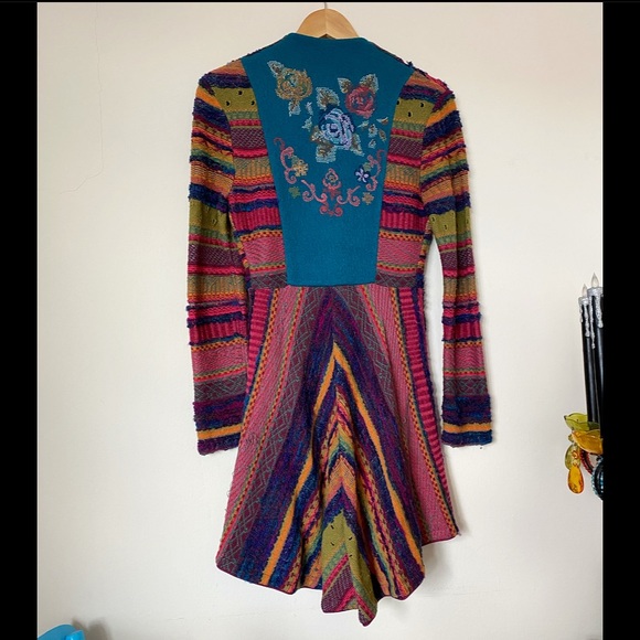 IVKO Sweaters - Ivko Multicolor Knit Sweater Jacket - Size 38